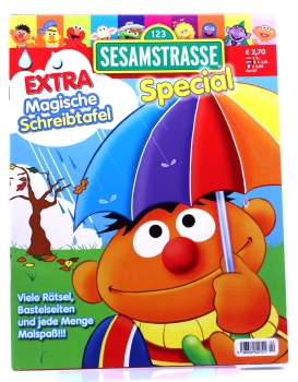 123 Sesamstrasse (Sesame Street) Zeitschrift - Viele Rätsel, Bastelseiten und jede Menge Malspaß Special von Panini